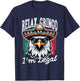 Relax Gringo Im Legal Mexican Eagle Immigrant 4th Of July T-Shirt - T-Shirt | Navy