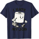 I Hate My Job | Funny Sad Toilet Paper Roll Retro T-Shirt - T-Shirt | Navy