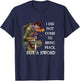 I Did Not Come to Bring Peace But a Sword T-Shirt - T-Shirt | Navy