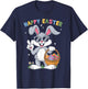 Funny Easter Bunny Easter Basket Easter Outfit Eggs Bunny T-Shirt - T-Shirt | Navy