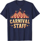 Circus Matching Carnival Staff T-Shirt - T-Shirt | Navy