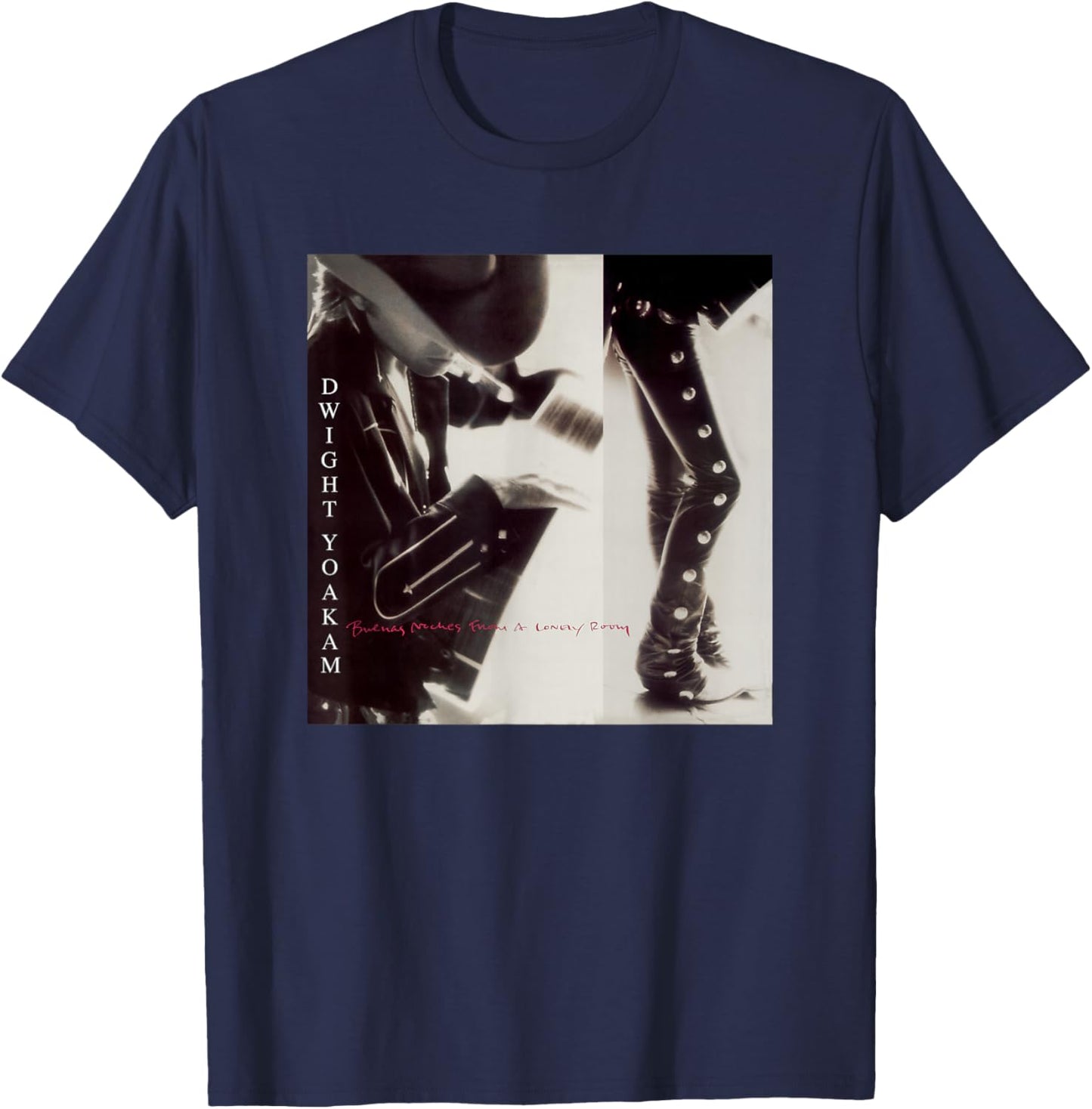 Dwight Yoakam Buenas Noches T-Shirt - T-Shirt | Navy