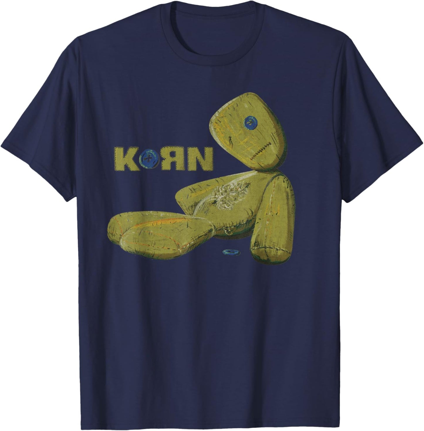 Korn Issues Doll , black, S T-Shirt - T-Shirt | Navy