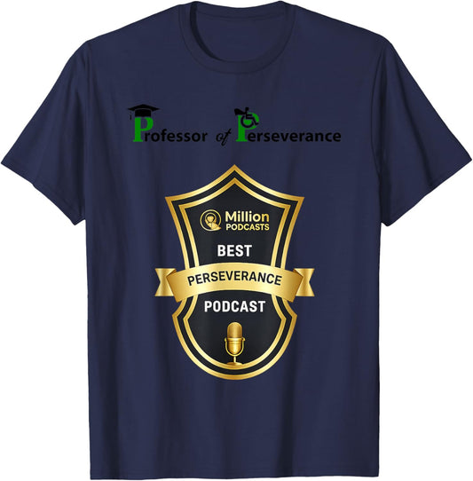 POP BearBall Perseverance Award T-Shirt - T-Shirt | Navy