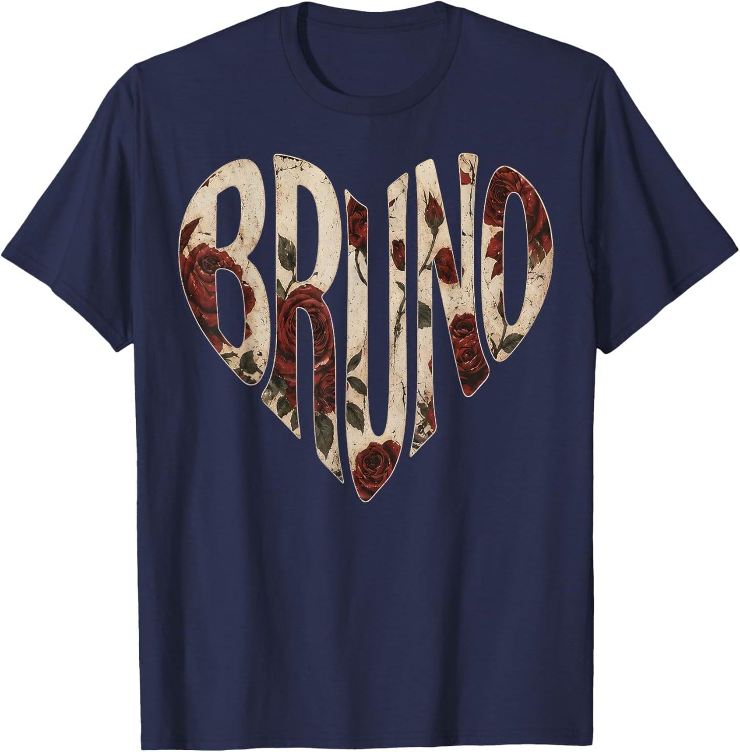 Retro Classic Bruno Name Proud Gifts Women Kids T-Shirt - T-Shirt | Navy