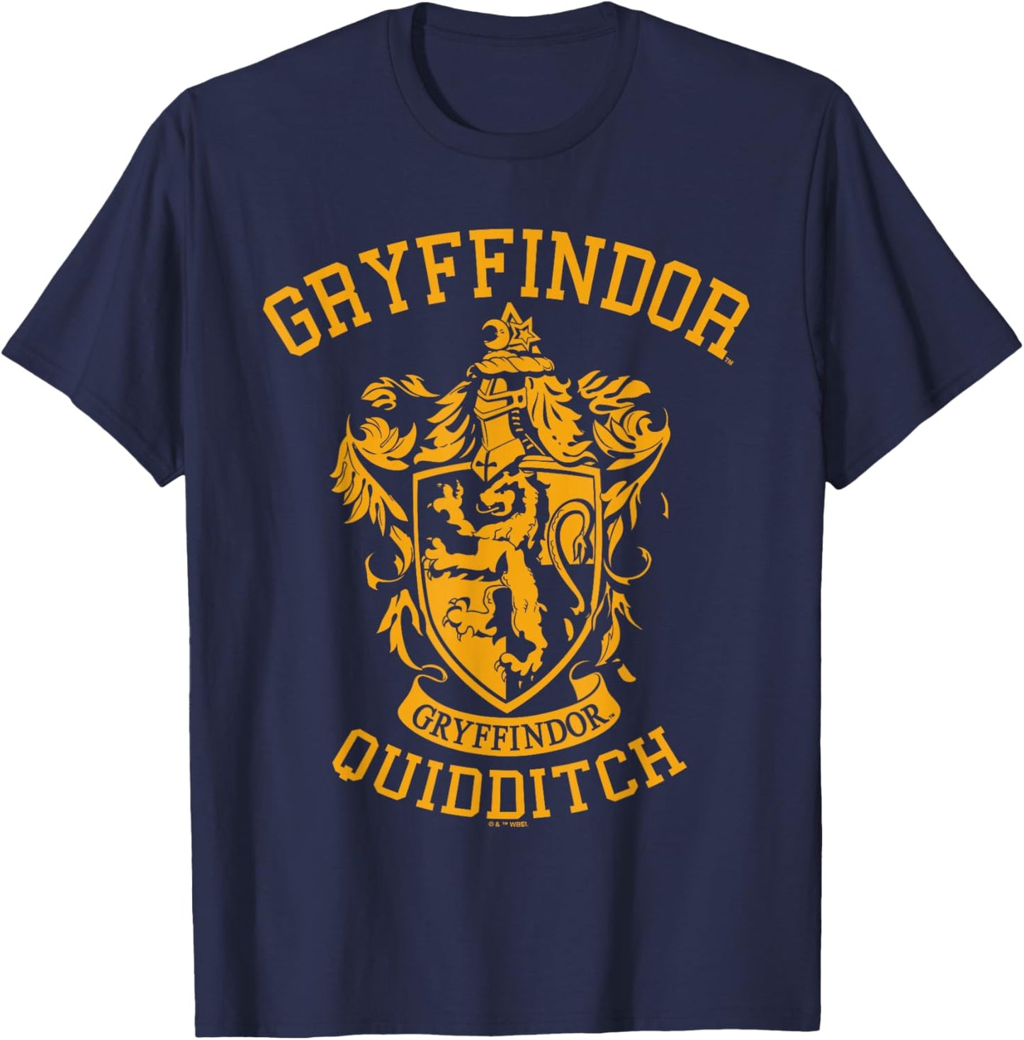 Harry Potter Gryffindor Quidditch One Color T-Shirt - T-Shirt | Navy