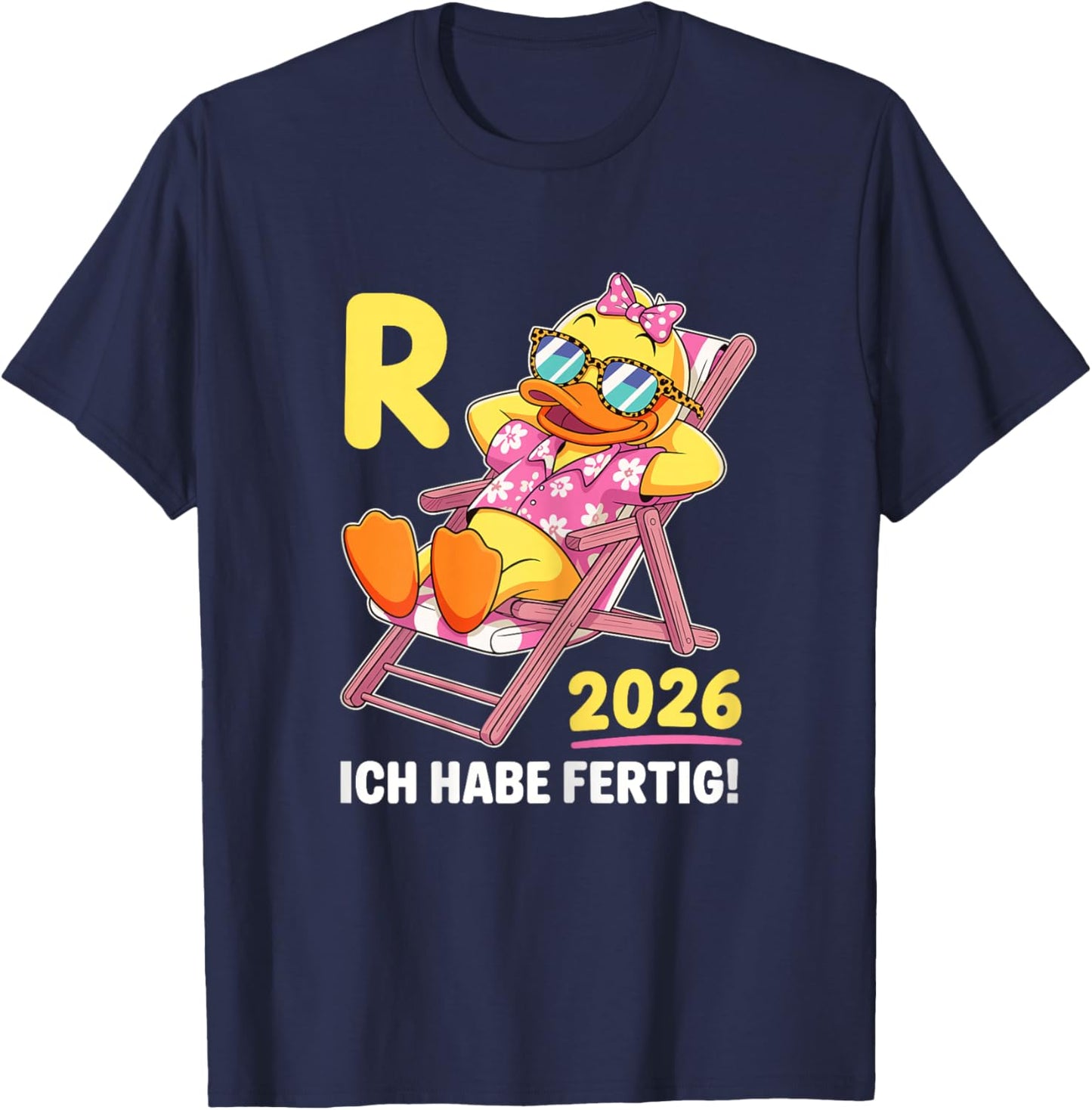 Duck I Have Ready Retirement Woman Retirement 2026 T-Shirt - T-Shirt | Navy