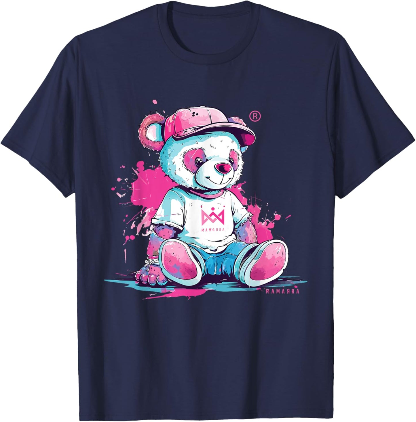 Mamarra Teedy bear T-Shirt - T-Shirt | Navy