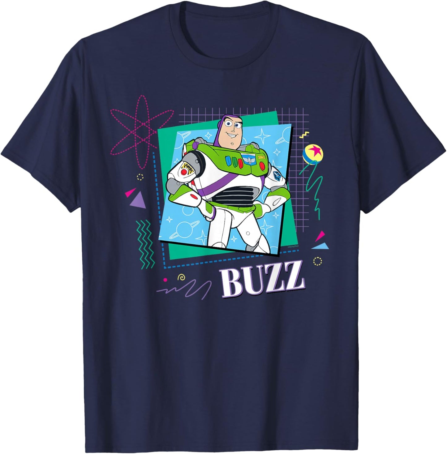 Disney & Pixar’s Toy Story ’90s Couples Matching Buzz T-Shirt - T-Shirt | Navy