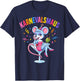 Carnival Mouse Women's Costume Replacement Cologne Alaaf Look T-Shirt - T-Shirt | Navy