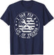 I Can Fix A Lot of Things But I Can't Fix Stupid Fathers Day T-Shirt - T-Shirt | Navy