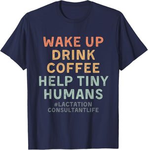 Lactation Consultant Breastfeeding Consultant IBCLC T-Shirt - T-Shirt | Navy