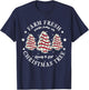 Farm Fresh Christmas Tree Xmas Cake Holiday Family Matching -Kids T-Shirt - T-Shirt | Navy