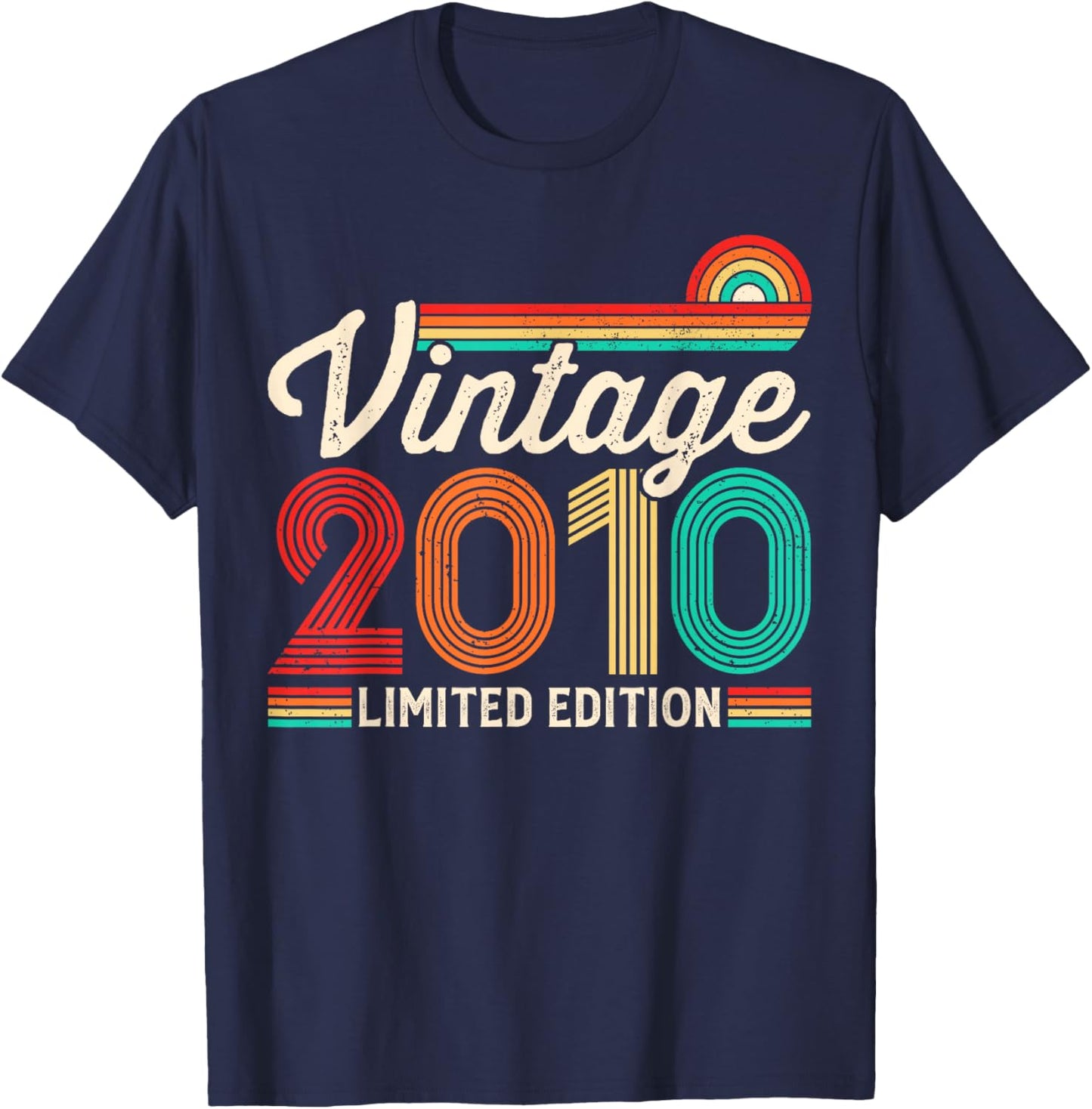 16th Birthday Boys Girls 16yr 2010 16 Years Old Birthday T-Shirt - T-Shirt | Navy