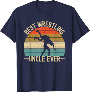 Best Wrestling Uncle Ever T-Shirt - T-Shirt | Navy