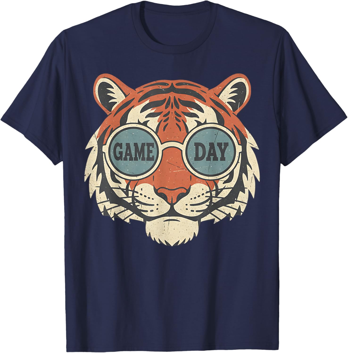 Game Day Tiger T-Shirt - T-Shirt | Navy