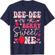 Dee-Dee Of The Berry Sweet One Strawberry 1St Birthday T-Shirt - T-Shirt | Navy