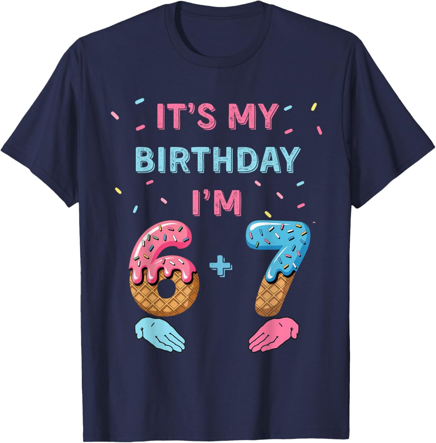 6-7 T-Shirt - T-Shirt | Navy
