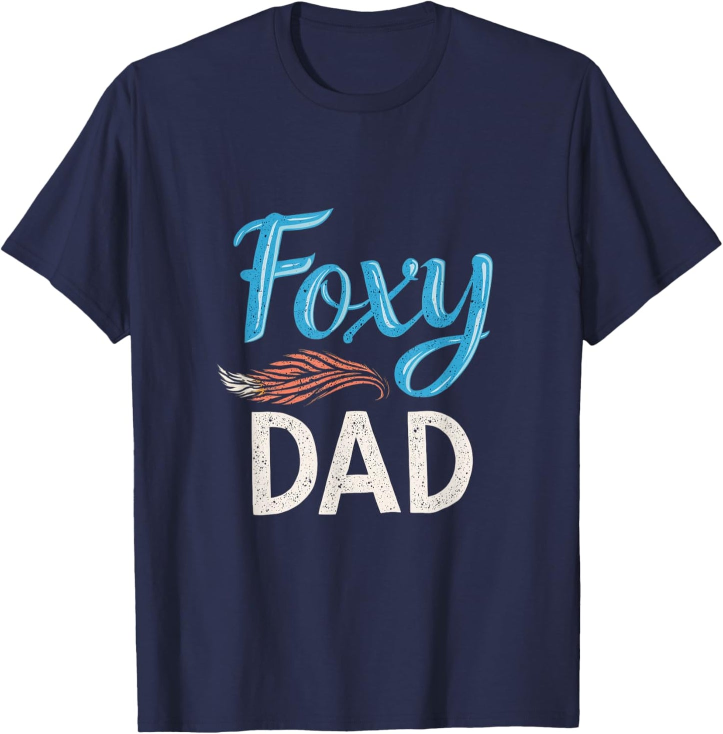 Foxy Dad T-Shirt - T-Shirt | Navy
