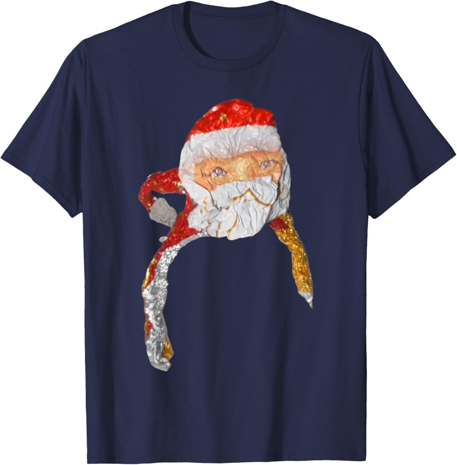Goo Goo Gaga Santa Claus T-Shirt - T-Shirt | Navy