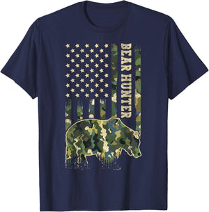 Bear Hunting T-Shirt - T-Shirt | Navy