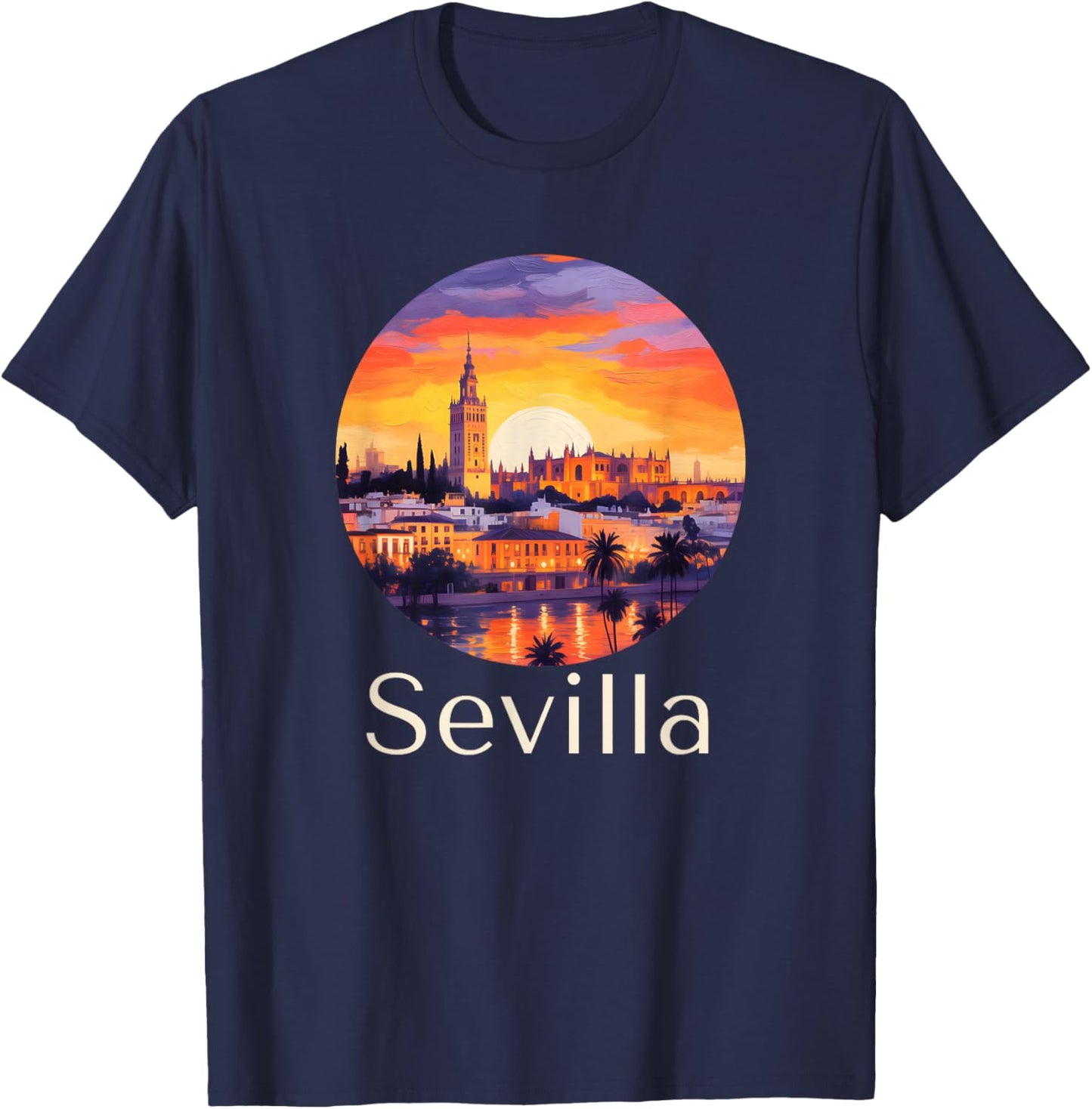Espagne Séville T-Shirt - T-Shirt | Navy