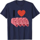 I Love Pink Tacos Apparel T-Shirt - T-Shirt | Navy