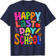 Funny Teacher Student Crew End of Year Last Day of School T-Shirt - T-Shirt | Navy