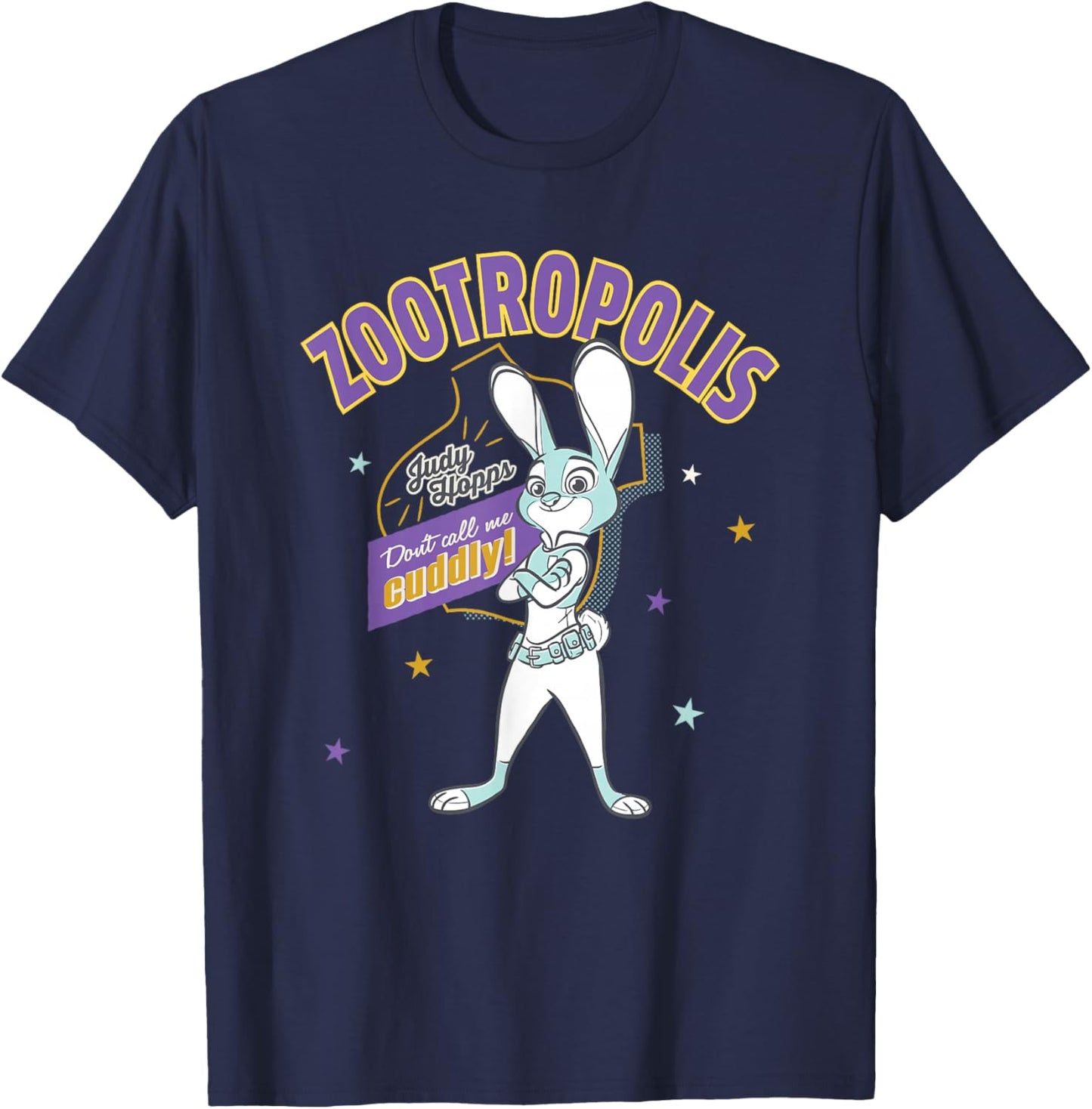 Zootopie Cuddly T-Shirt - T-Shirt | Navy