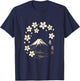 Sakura Cherry Blossom Samurai Dragon Zen Frog Tokyo Kyoto T-Shirt - T-Shirt | Navy