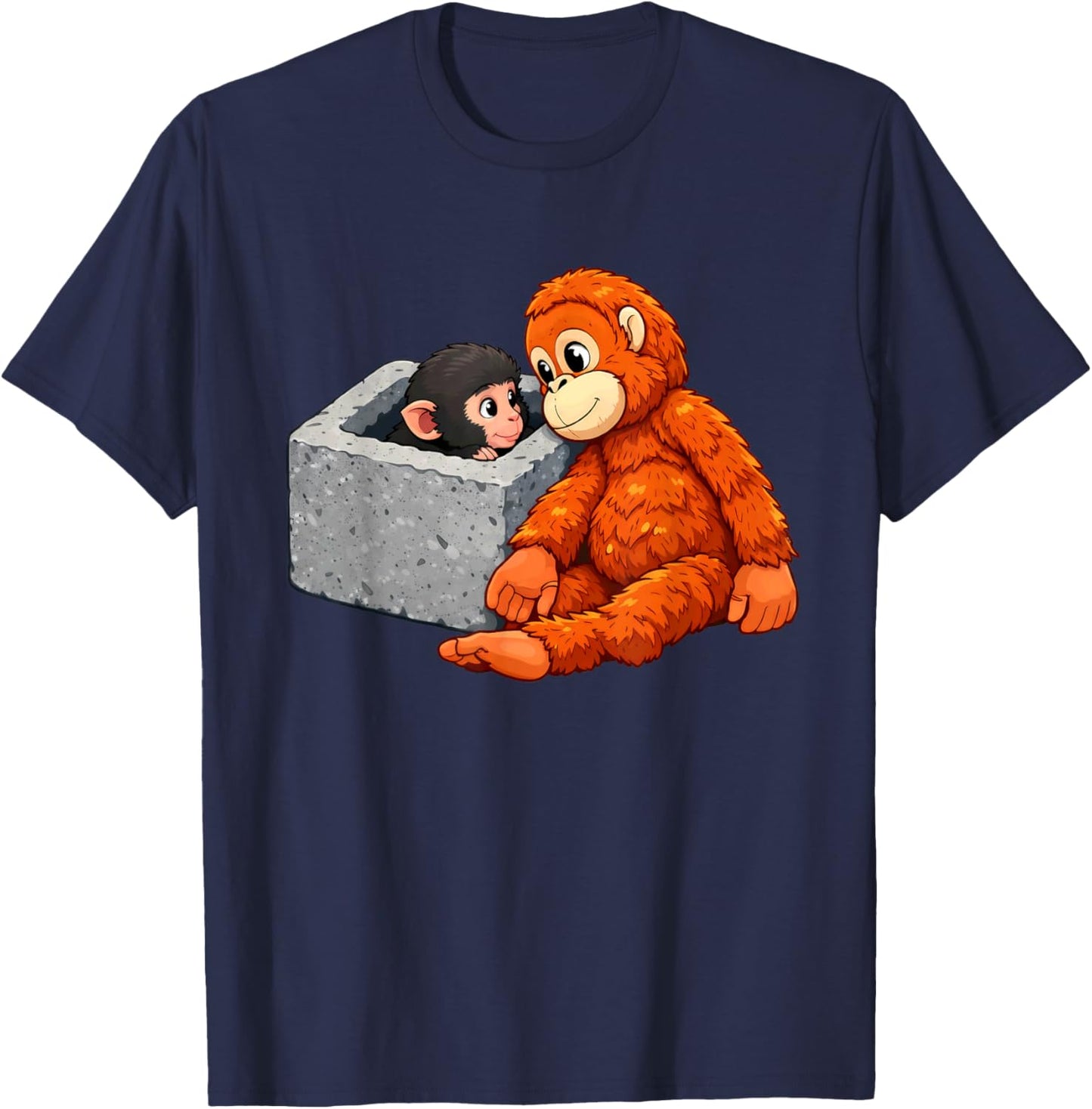 Baby Monkey Punch T-Shirt - T-Shirt | Navy