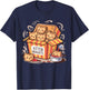 Kitten Nuggets Food Pun Cat Lover Chicken Nuggets T-Shirt - T-Shirt | Navy