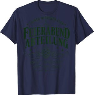 LECKER Bierchen Club T-Shirt - T-Shirt | Navy
