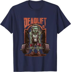 Zombie Workout Gym T-Shirt - T-Shirt | Navy