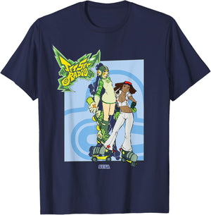 Jet Set Radio Duo Gum, Piranha SEGA Dreamcast Video Game T-Shirt - T-Shirt | Navy