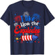 I Like How She Explodes Funny Couple 4th of July Men Women T-Shirt - T-Shirt | Navy