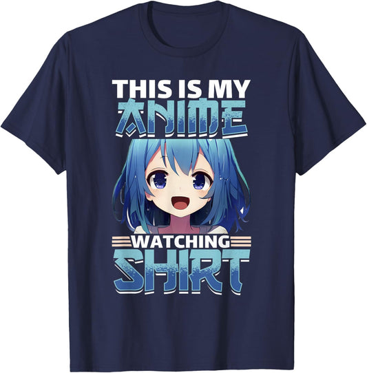 Anime & Manga Lover For Japanese Cosplay Fans & Otaku T-Shirt - T-Shirt | Navy