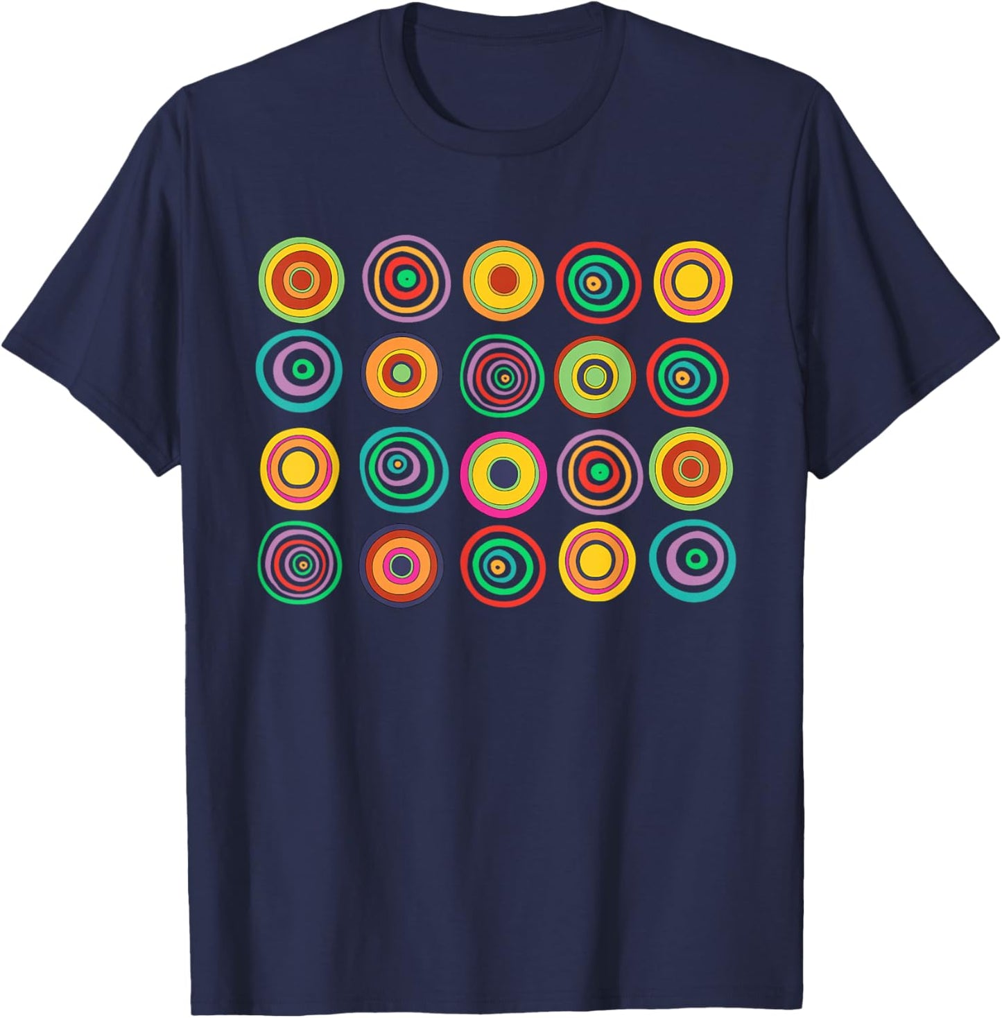 Colorful Polka Dot Day September 15th Outfit Men Women Kids T-Shirt - T-Shirt | Navy