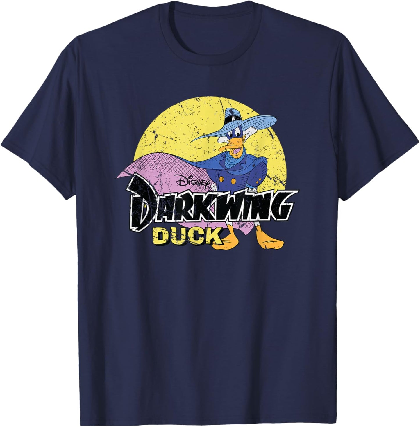 Darkwing Duck Standing Pose T-Shirt - T-Shirt | Navy