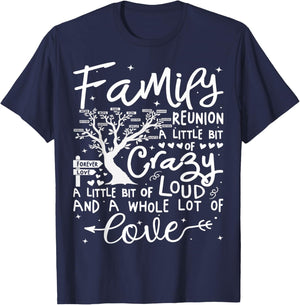 Family Reunion 2025 Shirt Family Matching Reunion Party T-Shirt - T-Shirt | Navy