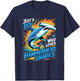 Boys Hammerhead Shark T-Shirt - T-Shirt | Navy