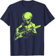 Alien Guitar T-Shirt - T-Shirt | Navy