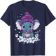 Elephant Coffee Girls Clothes Boys Decorations Kids Elephant T-Shirt - T-Shirt | Navy