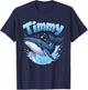 Timmy - der Ostsee-Wal: Süßer Buckelwal Comic Design T-Shirt - T-Shirt | Navy