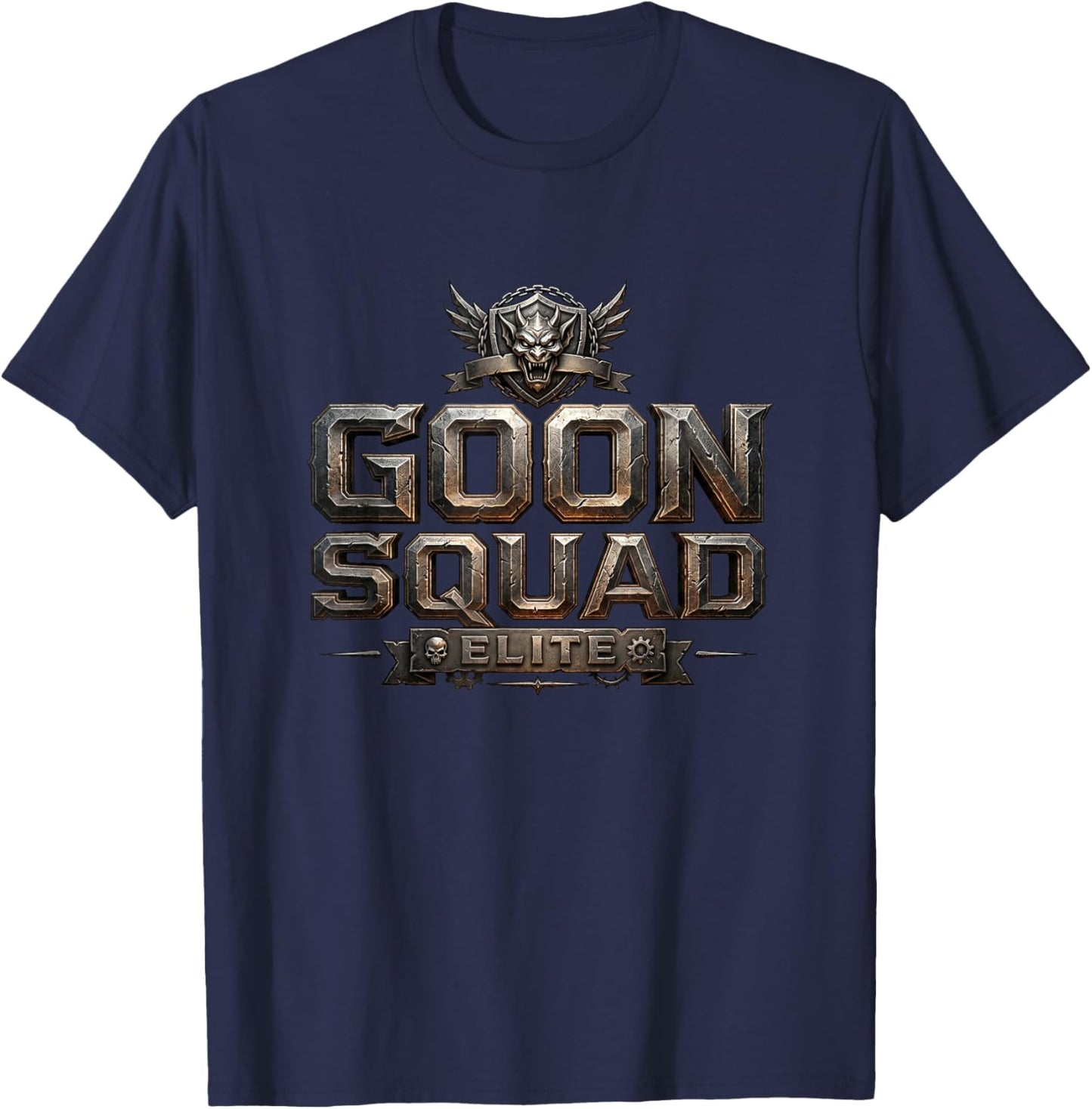 Tactical Goon Squad Elite Humor Adult Funny Sarcastic T-Shirt - T-Shirt | Navy