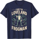 I Saw The Loveland Frogman Adventure T-Shirt - T-Shirt | Navy