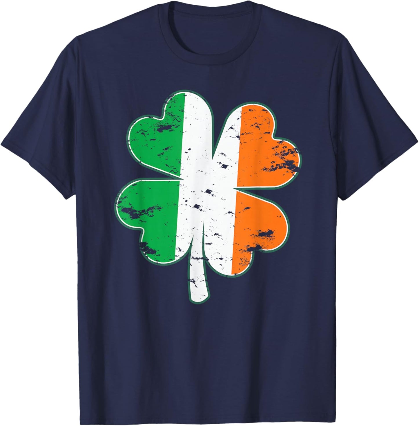 Ireland Flag , Women, Children, St. Patrick's Day T-Shirt - T-Shirt | Navy