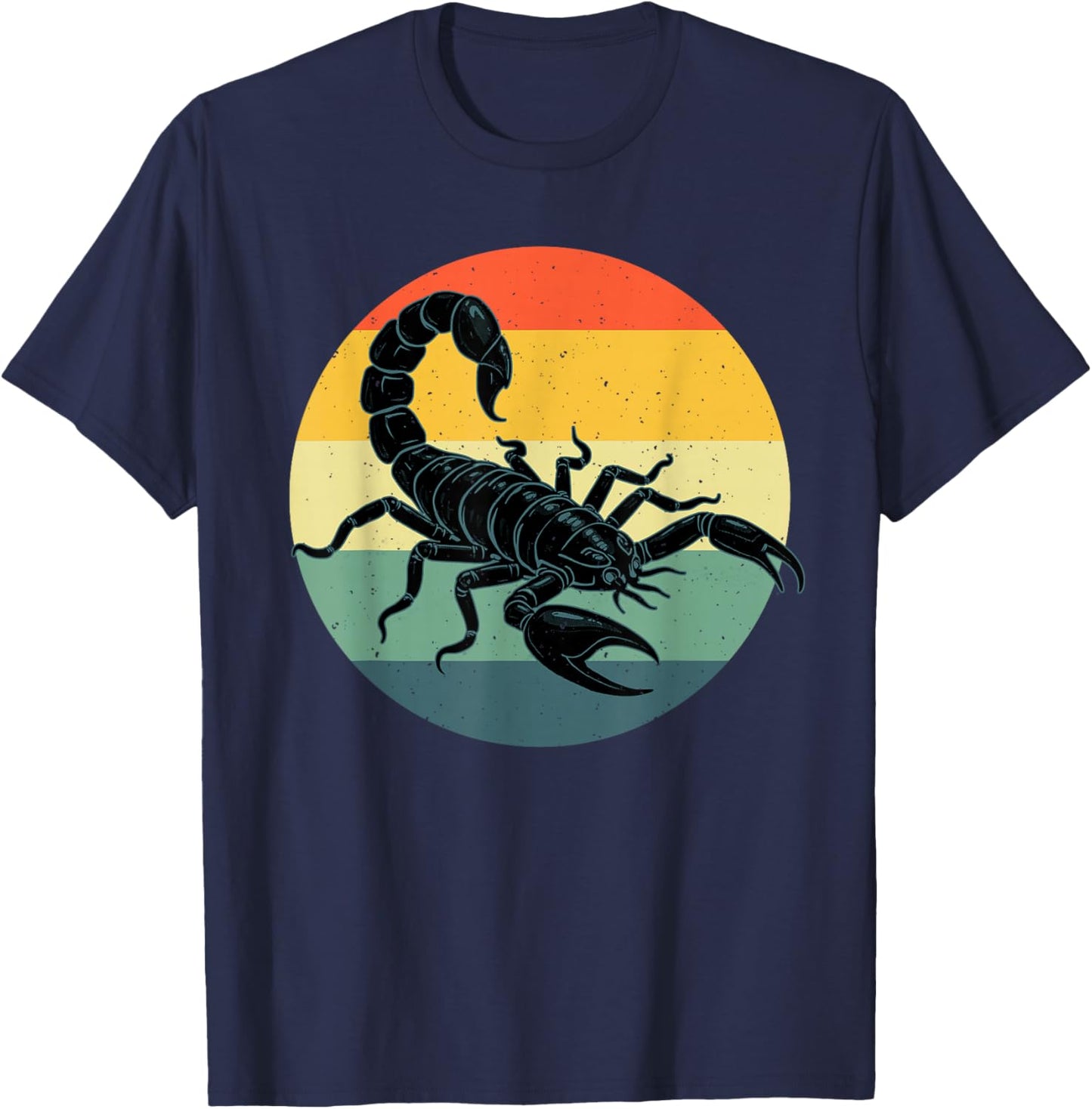 Funny Scorpion Design Women Scorpio Lover Scorpion T-Shirt - T-Shirt | Navy
