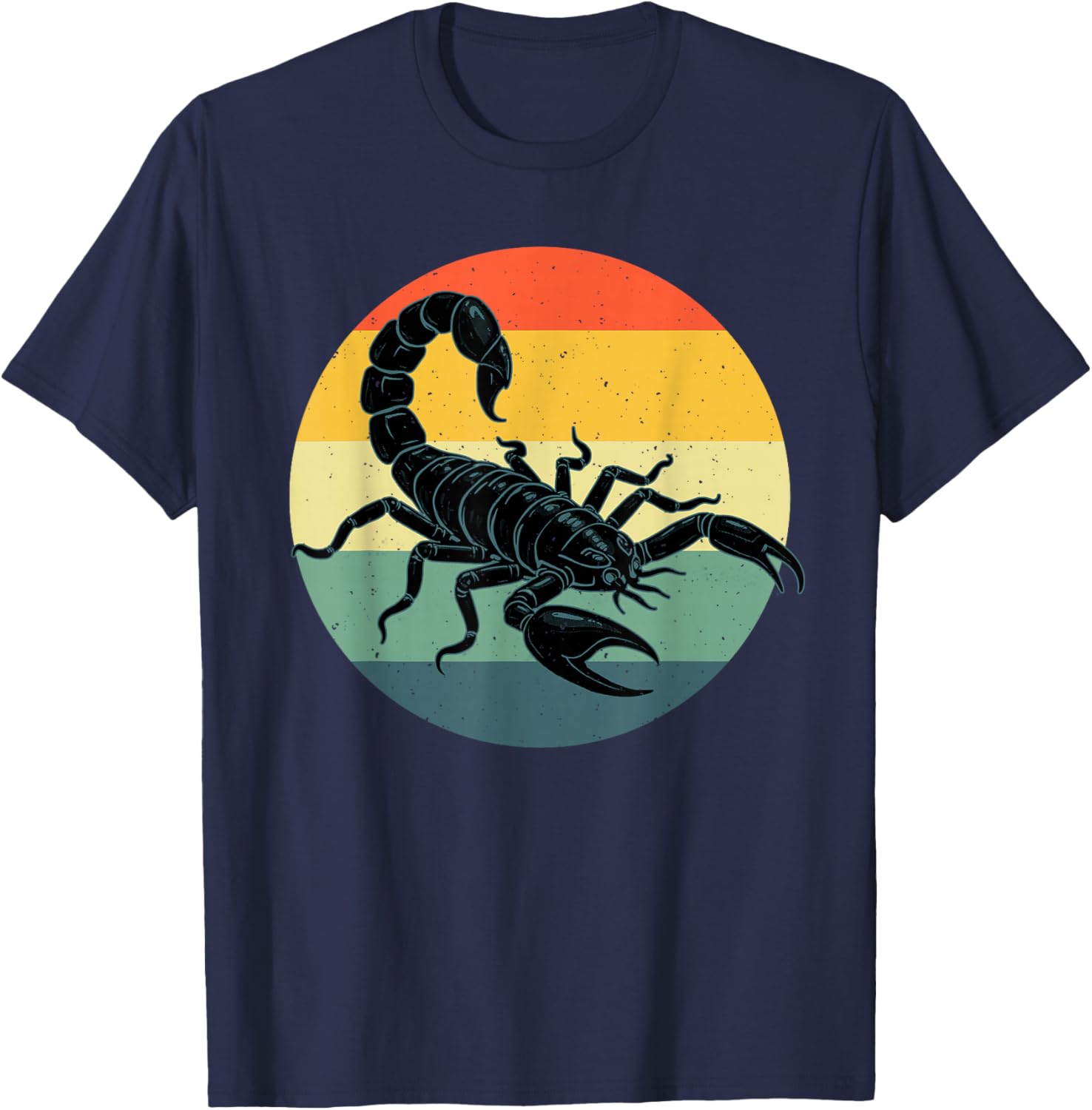 Funny Scorpion Design Women Scorpio Lover Scorpion T-Shirt - T-Shirt | Navy
