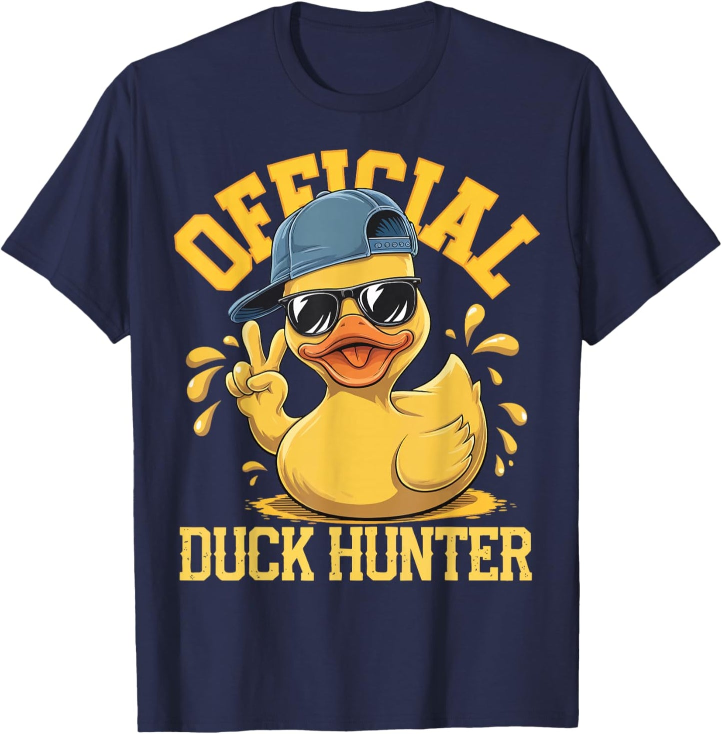 Official Duck Hunter T-Shirt - T-Shirt | Navy